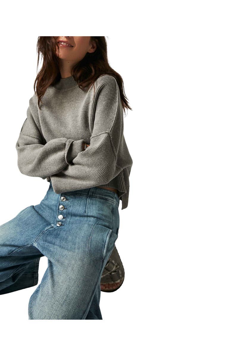 Free People Osaka Straight Leg Jeans, Alternate, color, 