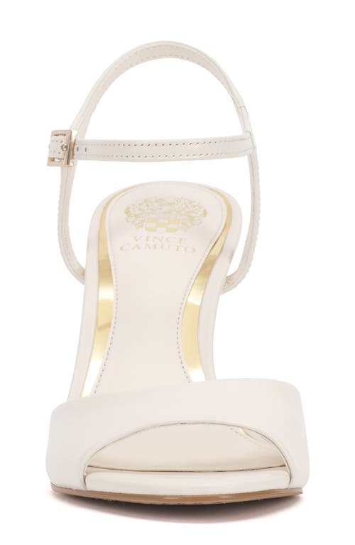 Vince Camuto Lilah Ankle Strap Sandal In Coconut Cream