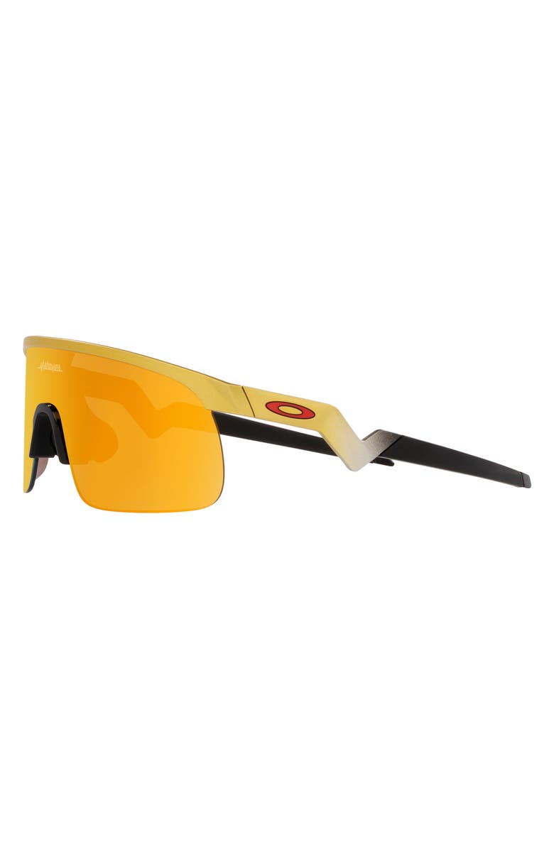 Oakley Kids' Resistor 29mm Prizm<sup>™</sup> Rectangular Sunglasses, Alternate, color, Gold