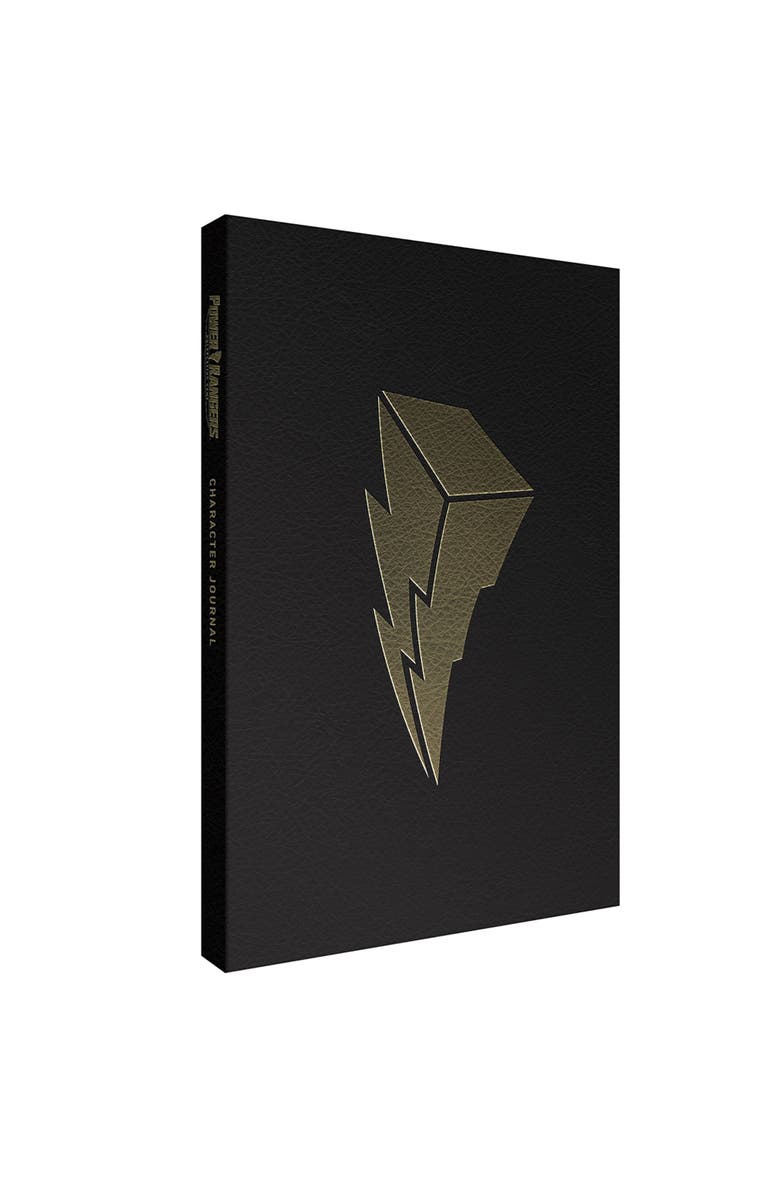 Renegade Game Studios Power Rangers Roleplaying Game Expanded Character Sheet Journal, Main, color, Black