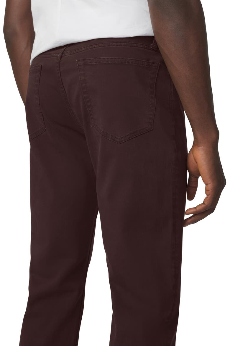 The Brixton Slim Straight Leg Twill Pants, Alternate, color, MULCH