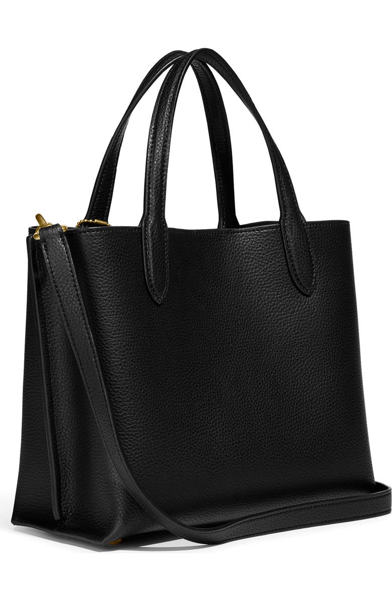 COACH Willow 24 Leather Tote, Alternate, color,