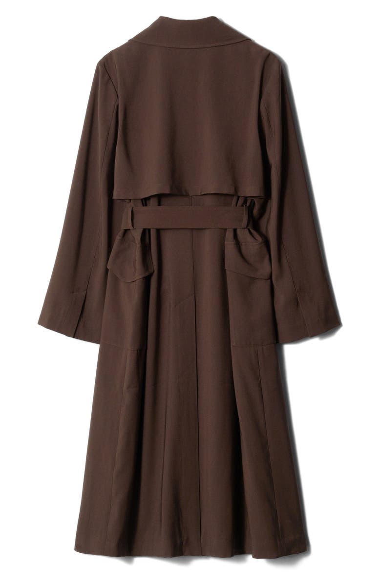 & Other Stories Belted Double Breasted Trench Coat, Alternate, color,