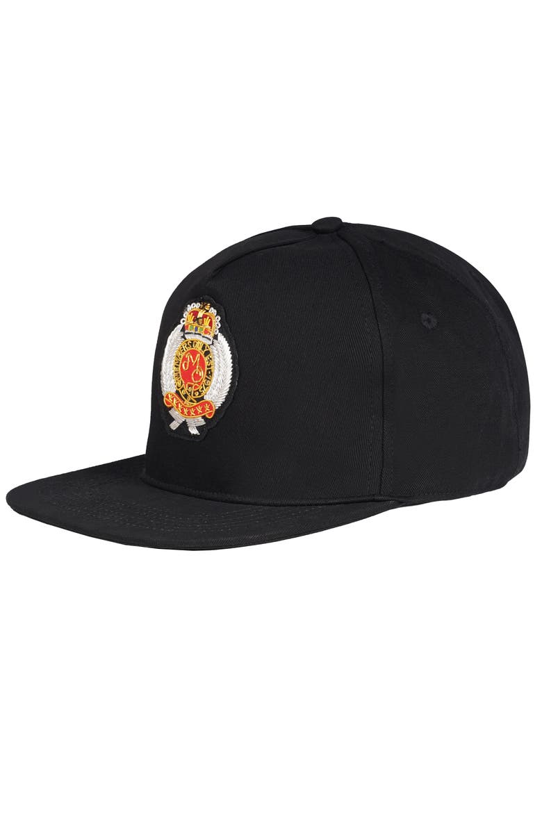 Members Only Twill Baseball Cap - Members Only Crest, Alternate, color, Black