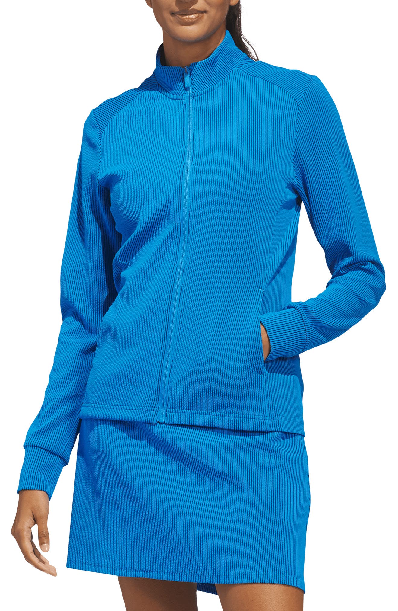 Performance Textured Full Zip Jacket
