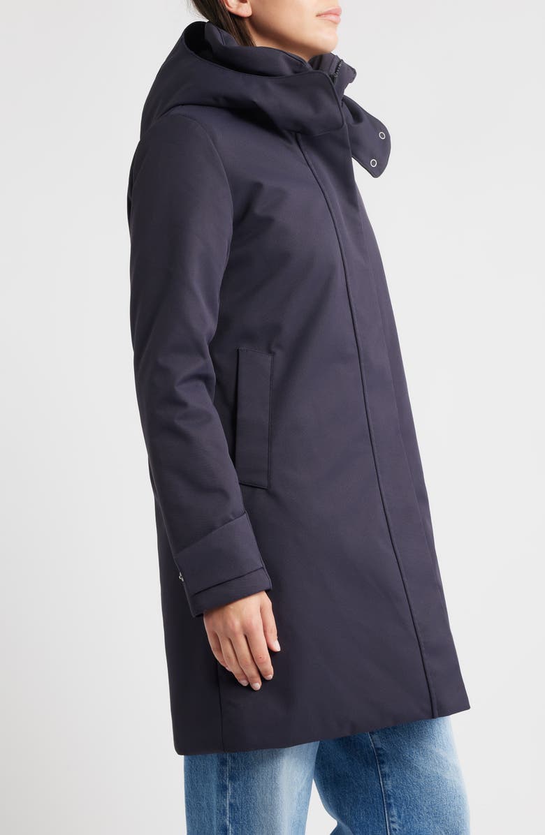 Save The Duck Skylar Insulated Parka, Alternate, color, Blue Black