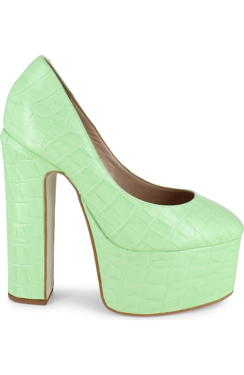 ZIGI Giorgia Platform Pump, Alternate, color, Nile Green