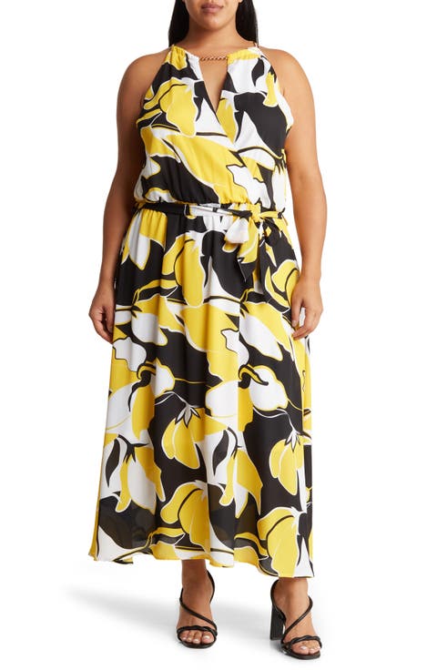 Beach House II Sleeveless Dress (Plus)