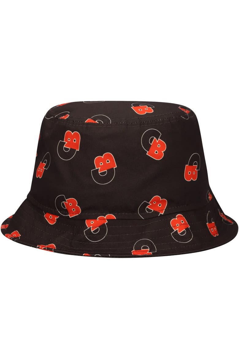 Men's New Era Brown Cleveland Browns City Originals Bucket Hat, Alternate, color, Brown