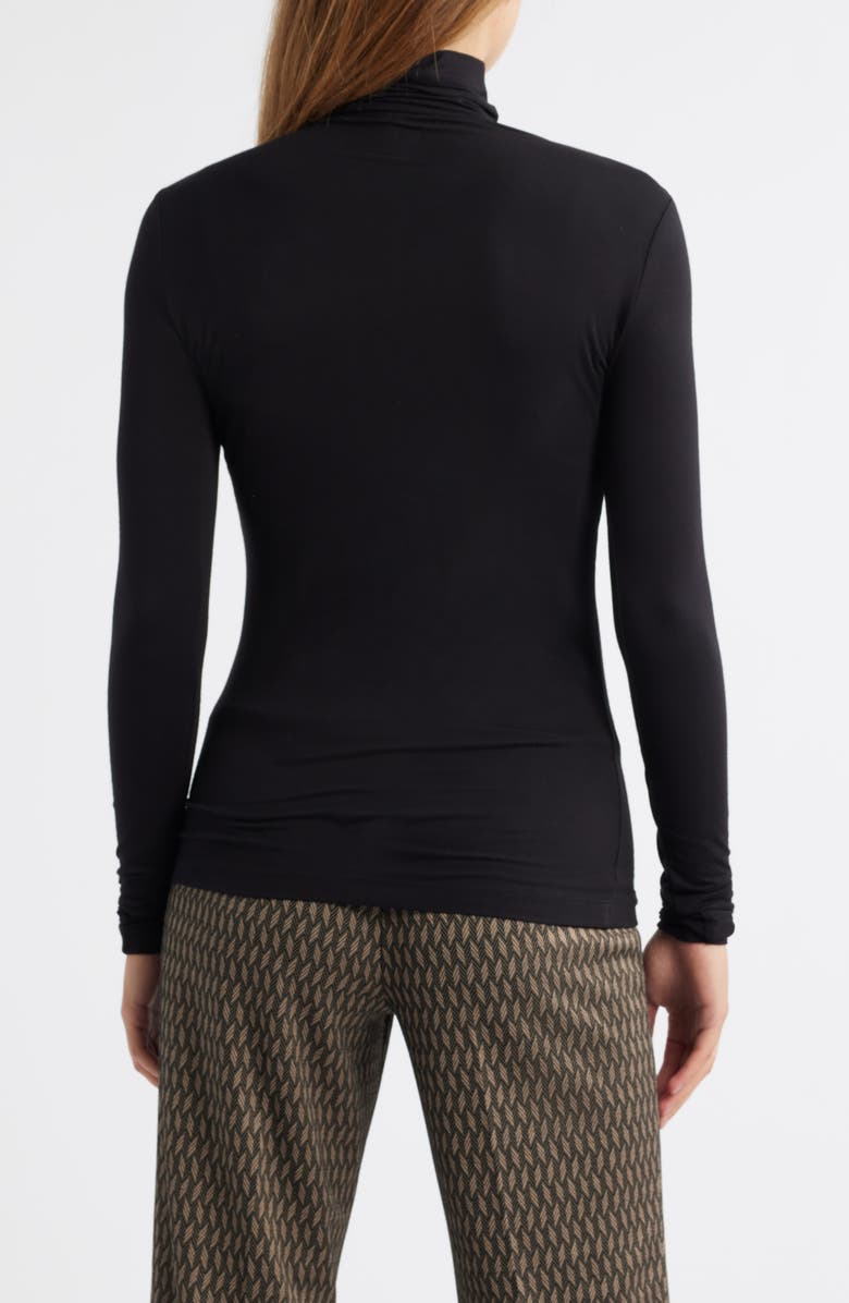 Anne Klein Turtleneck Long Sleeve Top, Alternate, color,