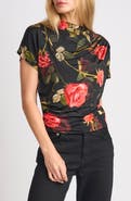 Ted Baker Valentina Rose Draped Neck Top