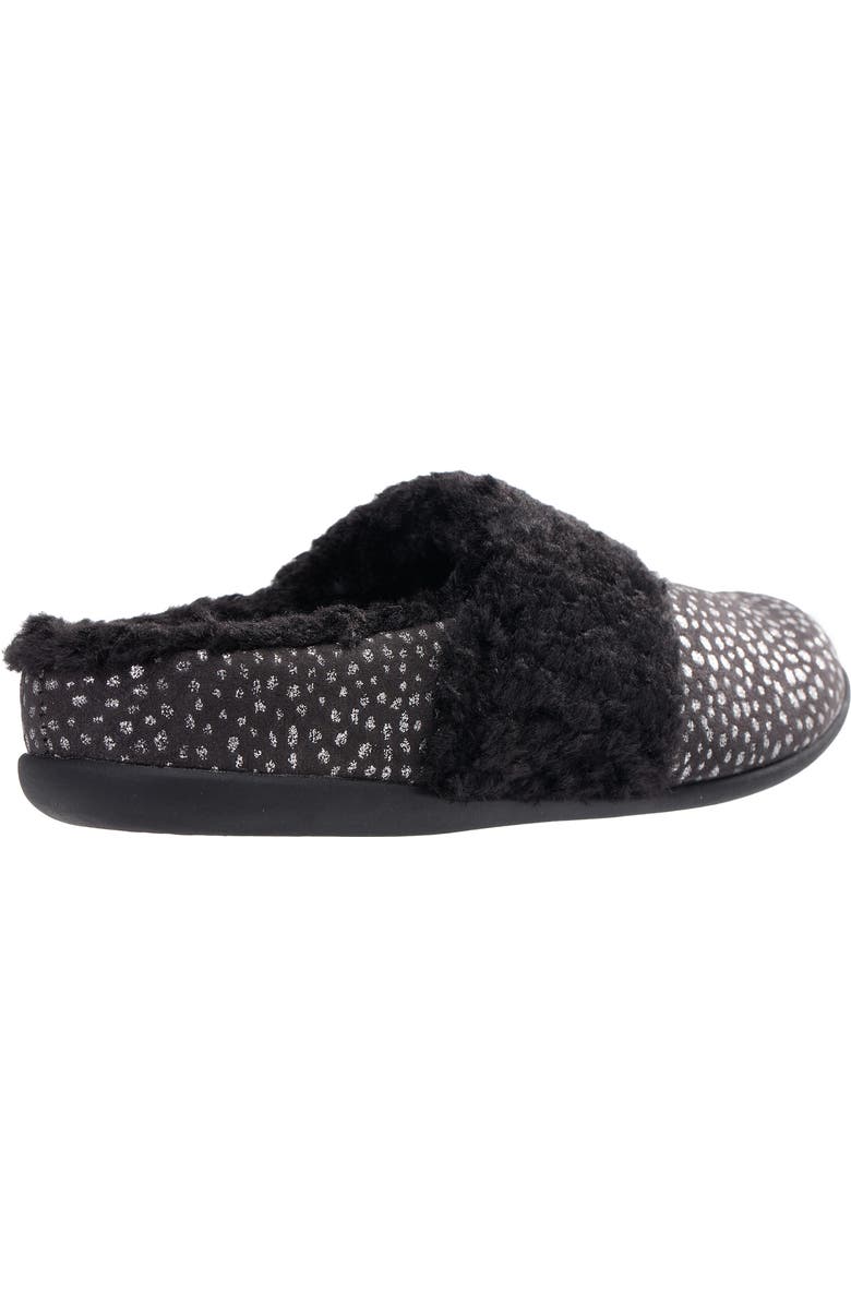 Revitalign Ellie Faux Shearling Clog Slipper, Alternate, color, Black