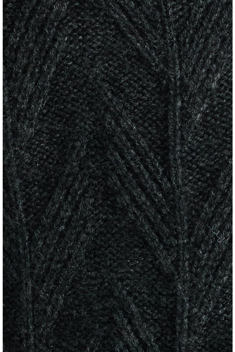 Cabana Canyon Wool & Cashmere Sweater, Alternate, color, CHARCOAL