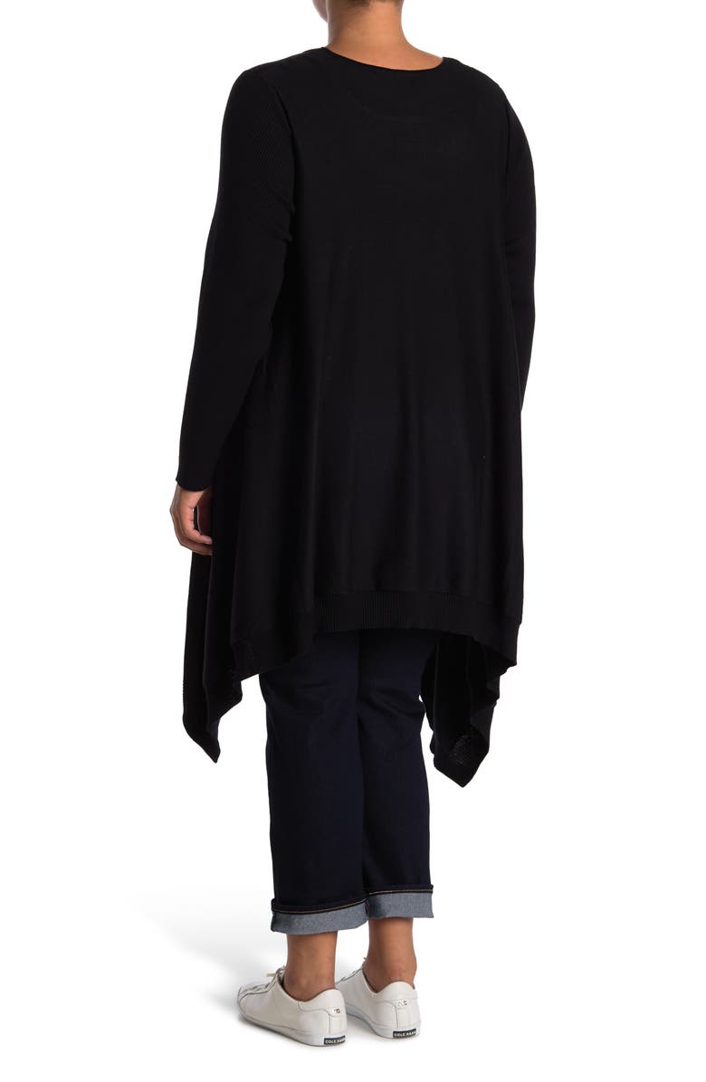 CYRUS Asymmetrical Long Sleeve Sweater, Alternate, color, 