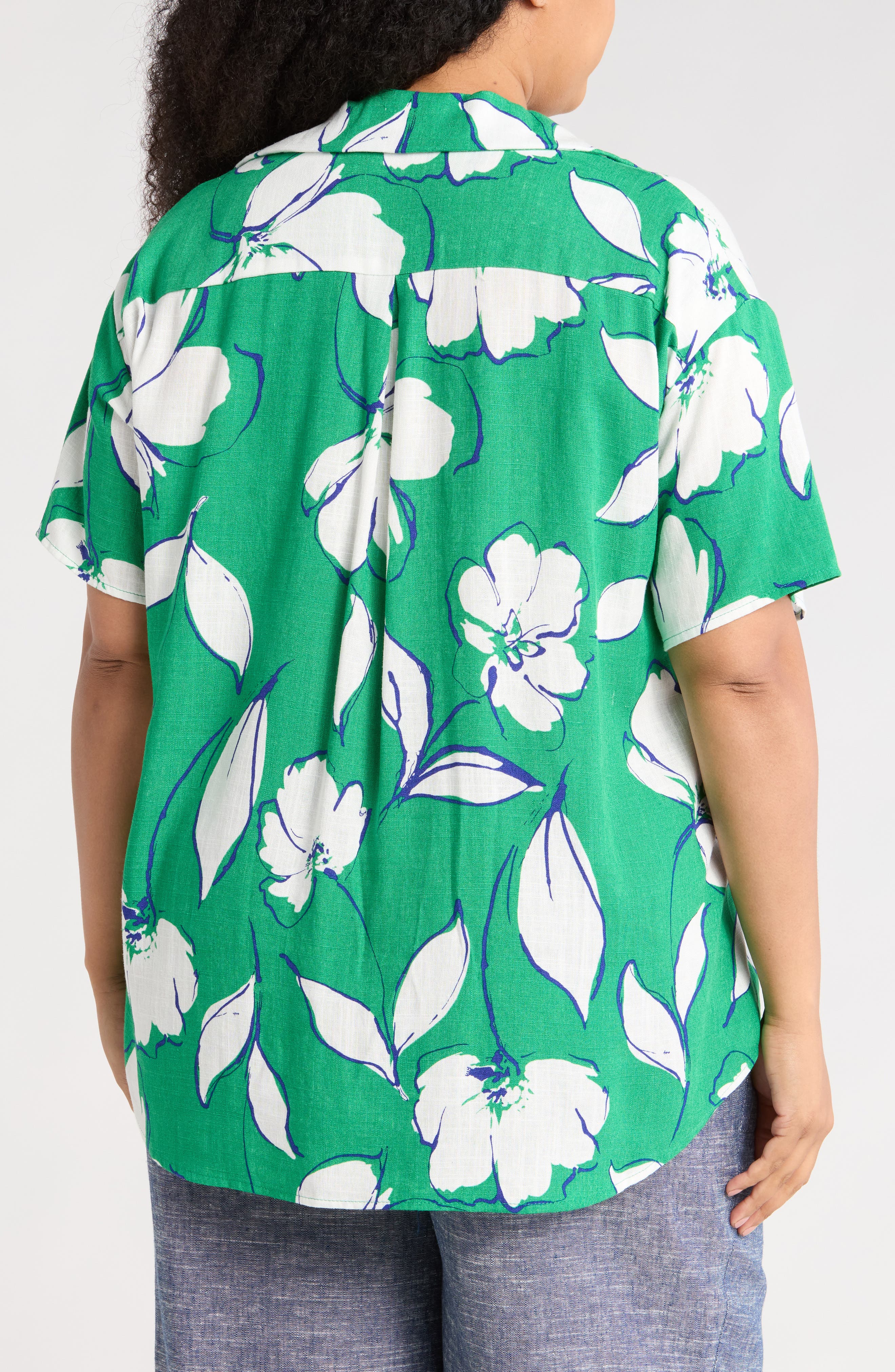 Floral Camp Shirt - image 4