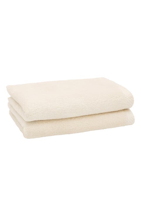 2-Pack Ediree Cotton Fingertip Towel Set