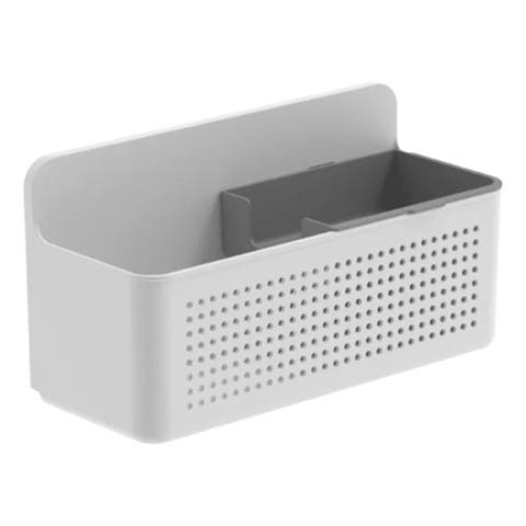 Wall Mounted Self Adhesive Sink Organizer with Removable Sponge Tray