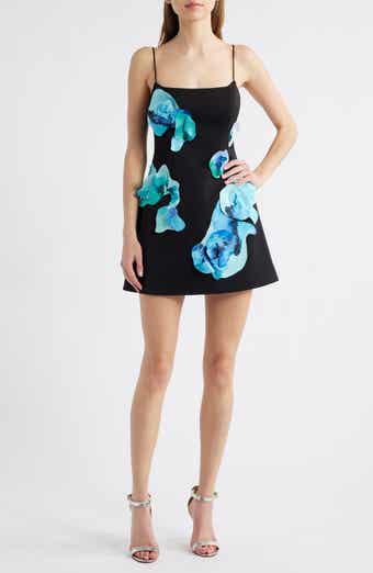 Acler Parrfold Floral Sleeveless Minidress