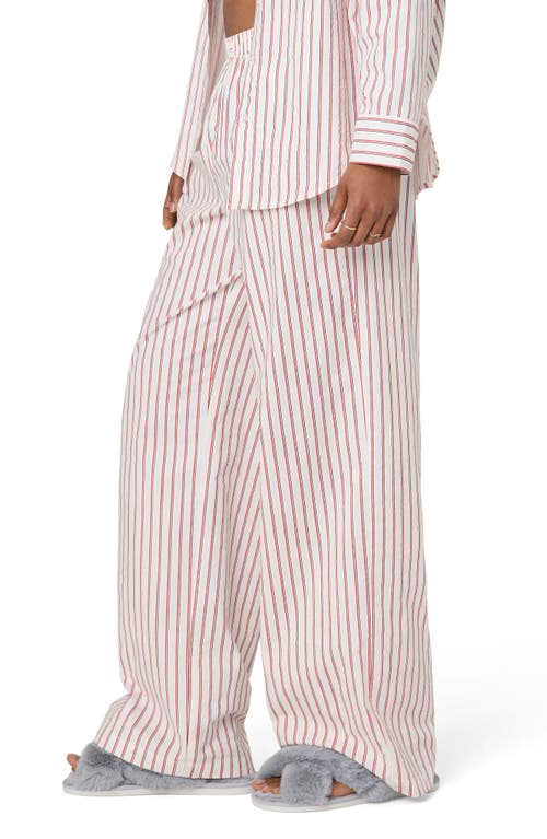 Florence By Mills Easy Boxer Pants In Rose St Jet Stm