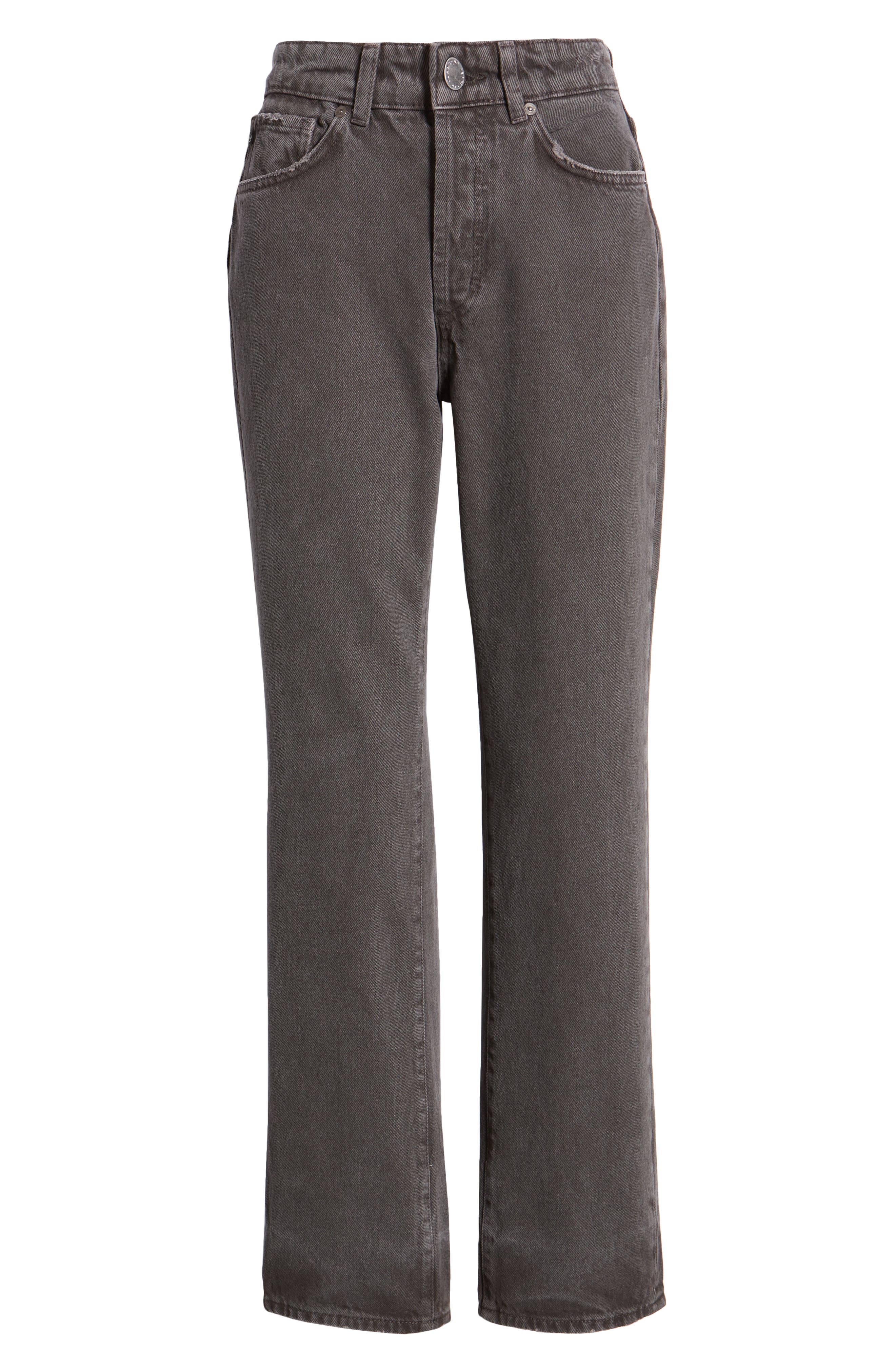 Alexxis High Waist Straight Leg Jeans