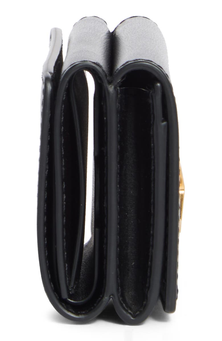 Off-White Jitney Mini Compact Leather Wallet, Alternate, color,