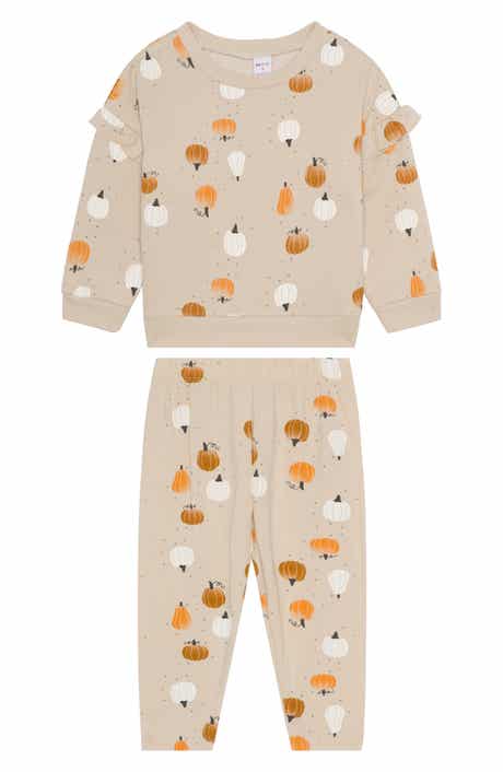 Petit Lem Kids' Print Sweatshirt & Sweatpants Set