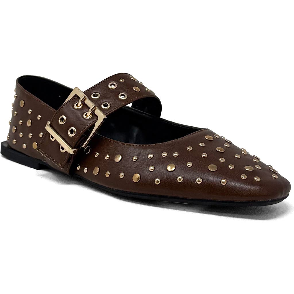 Shushop Avril Flat In Animal Print