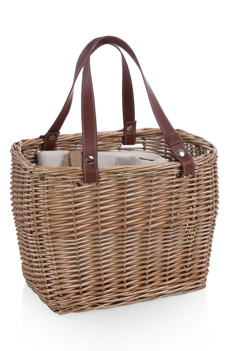 Picnic Time Terrabella Picnic Basket, Alternate, color, Beige