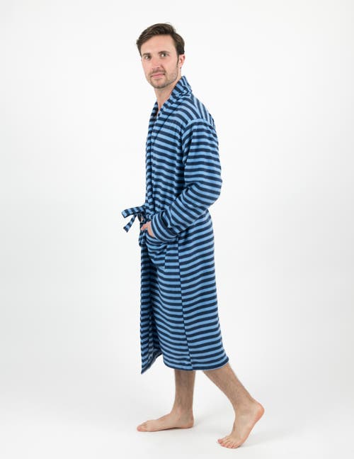 Leveret Fleece Robe In Multi