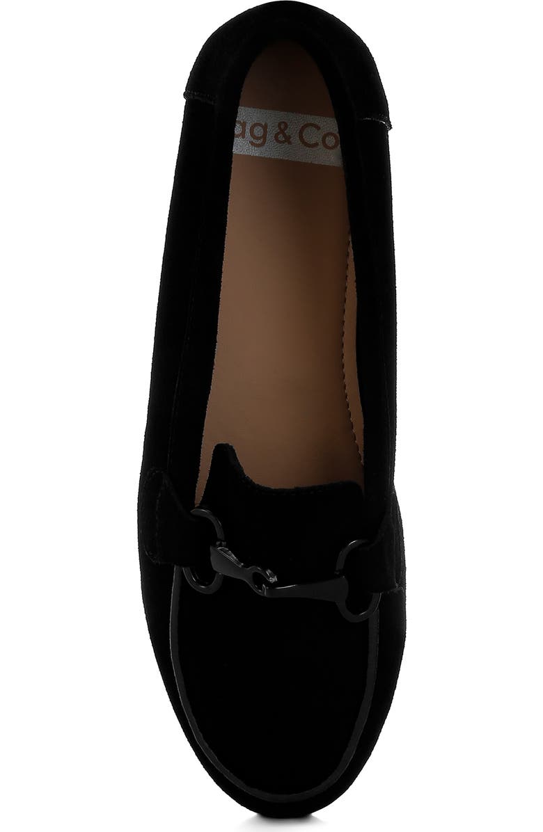 Rag & Co Awen Bit Loafer, Alternate, color, Black