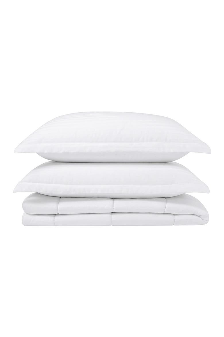 3-Piece Comforter Set, Main, color, WHITE