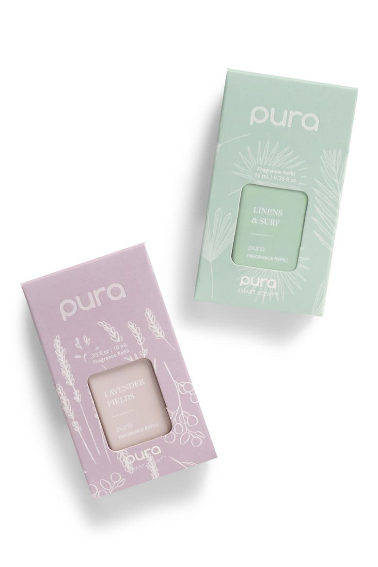 x Nordstrom Pura Plus Smart Fragrance Diffuser & Refills Set (Nordstrom Exclusive), Alternate, color, WHITE