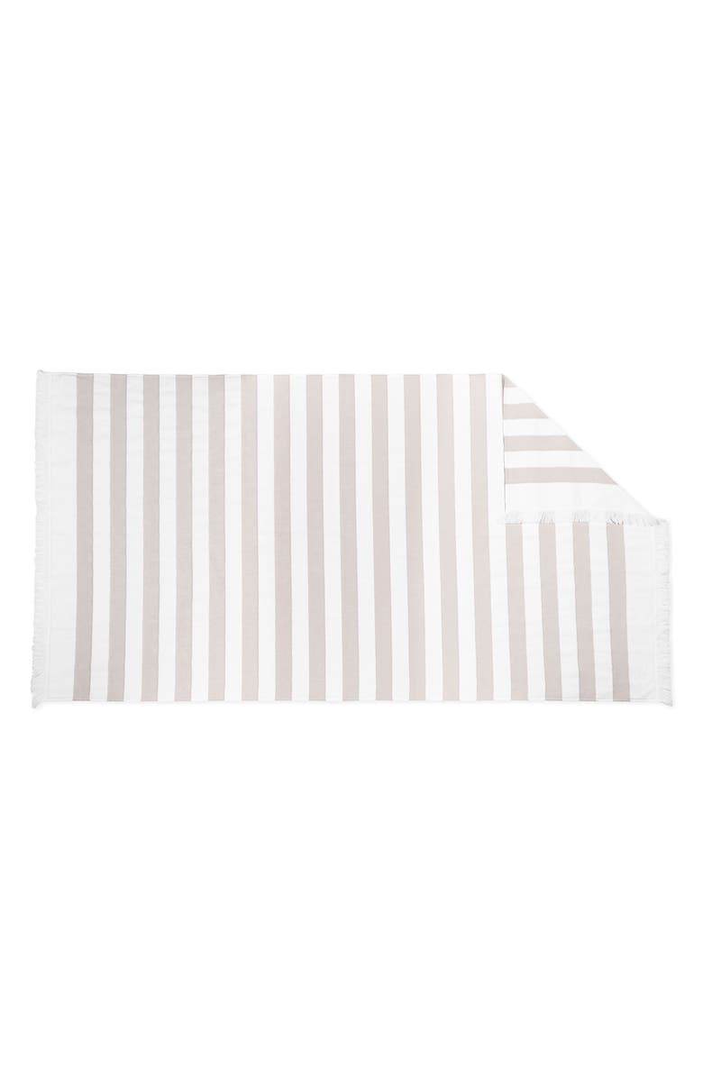 Matouk Amado Beach Towel, Alternate, color, Pebble