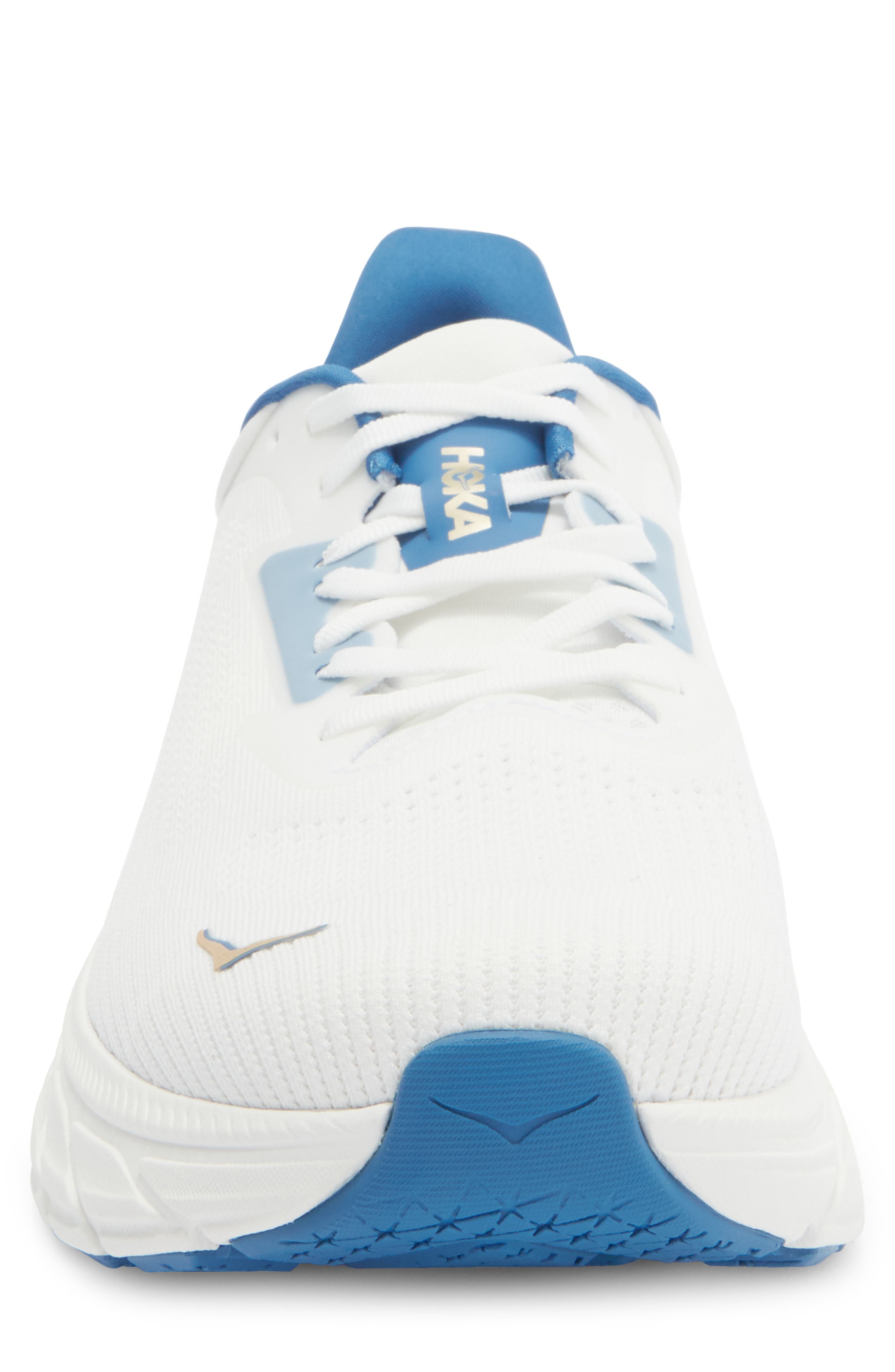 HOKA Arahi 7 Running Shoe, Alternate, color, Frost / Gold