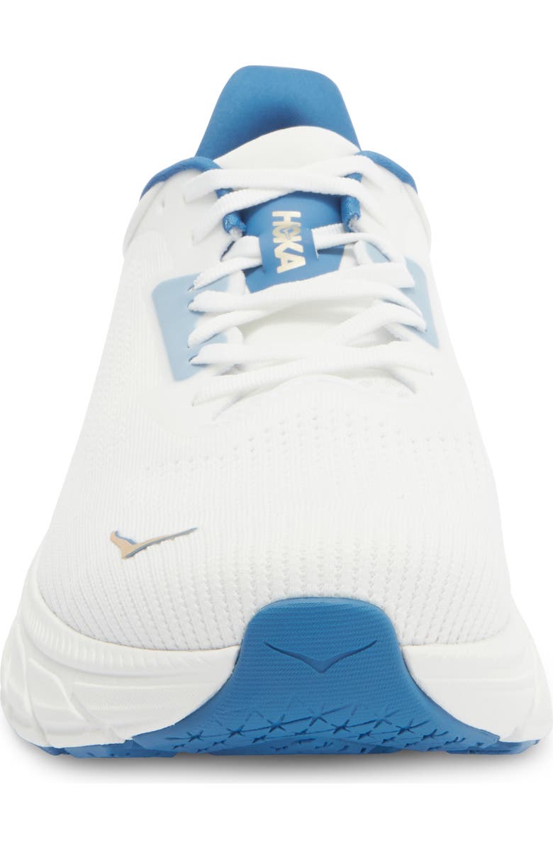 HOKA Arahi 7 Running Shoe, Alternate, color, Frost / Gold