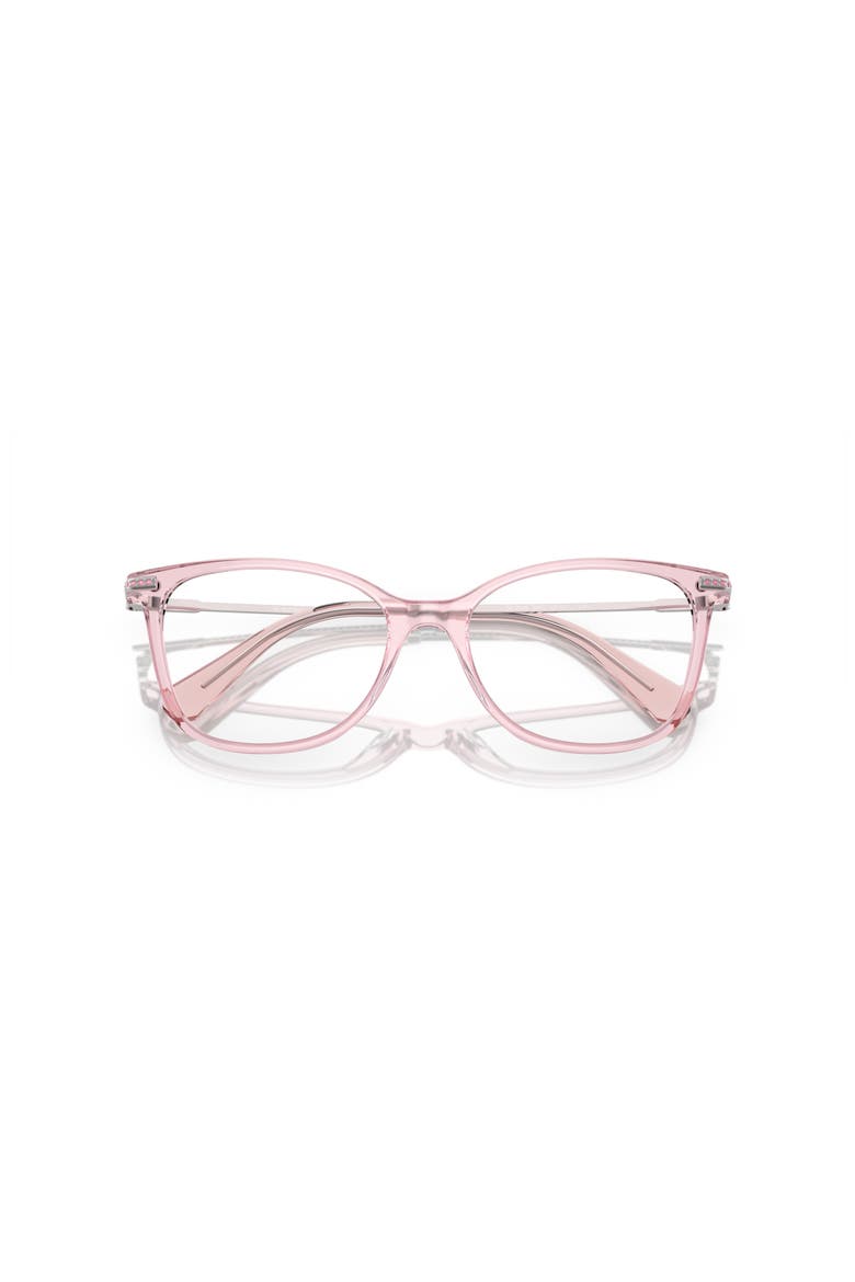 52mm Square optical glasses, Alternate, color, Pink