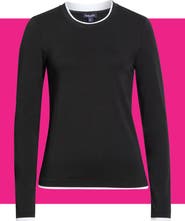 Splendid Double Layer Long Sleeve T-Shirt