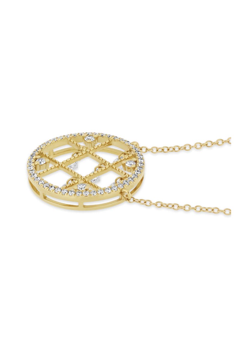 Audrey Diamond Pendant Necklace, Alternate, color, 18K YELLOW GOLD