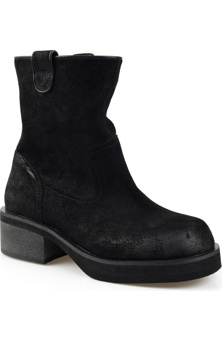 Candie's Ciarra Western Bootie, Main, color, Black