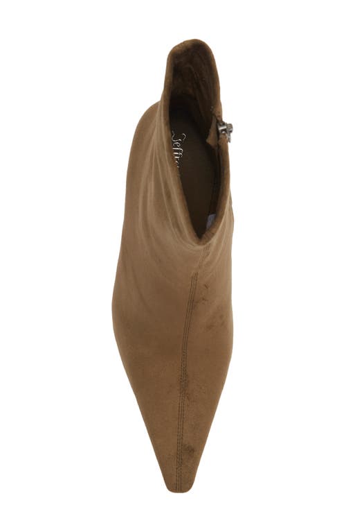 Jeffrey Campbell Beth Ann Wedge Bootie In Brown