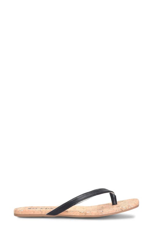 Korks Winnie Flip Flop In Black