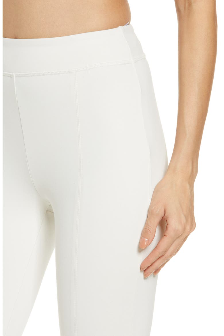 Airbrush High Waist Split Hem 7/8 Leggings, Alternate, color, IVORY
