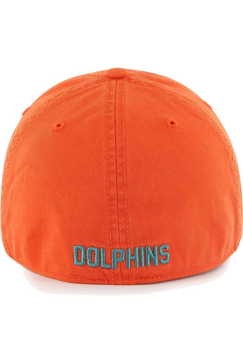 Men's '47 Orange Miami Dolphins Gridiron Classics Franchise Legacy Fitted Hat, Alternate, color, Orange