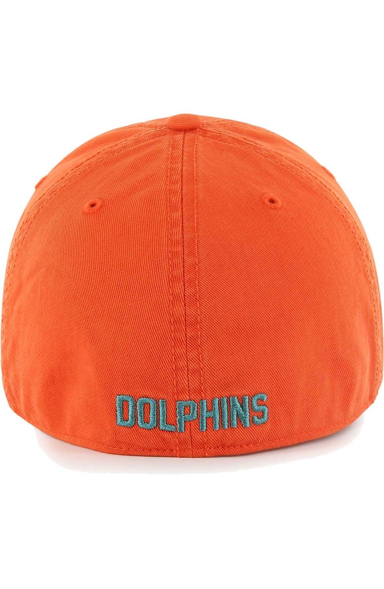'47 Men's '47 Orange Miami Dolphins Gridiron Classics Franchise Legacy Fitted Hat, Alternate, color, Orange