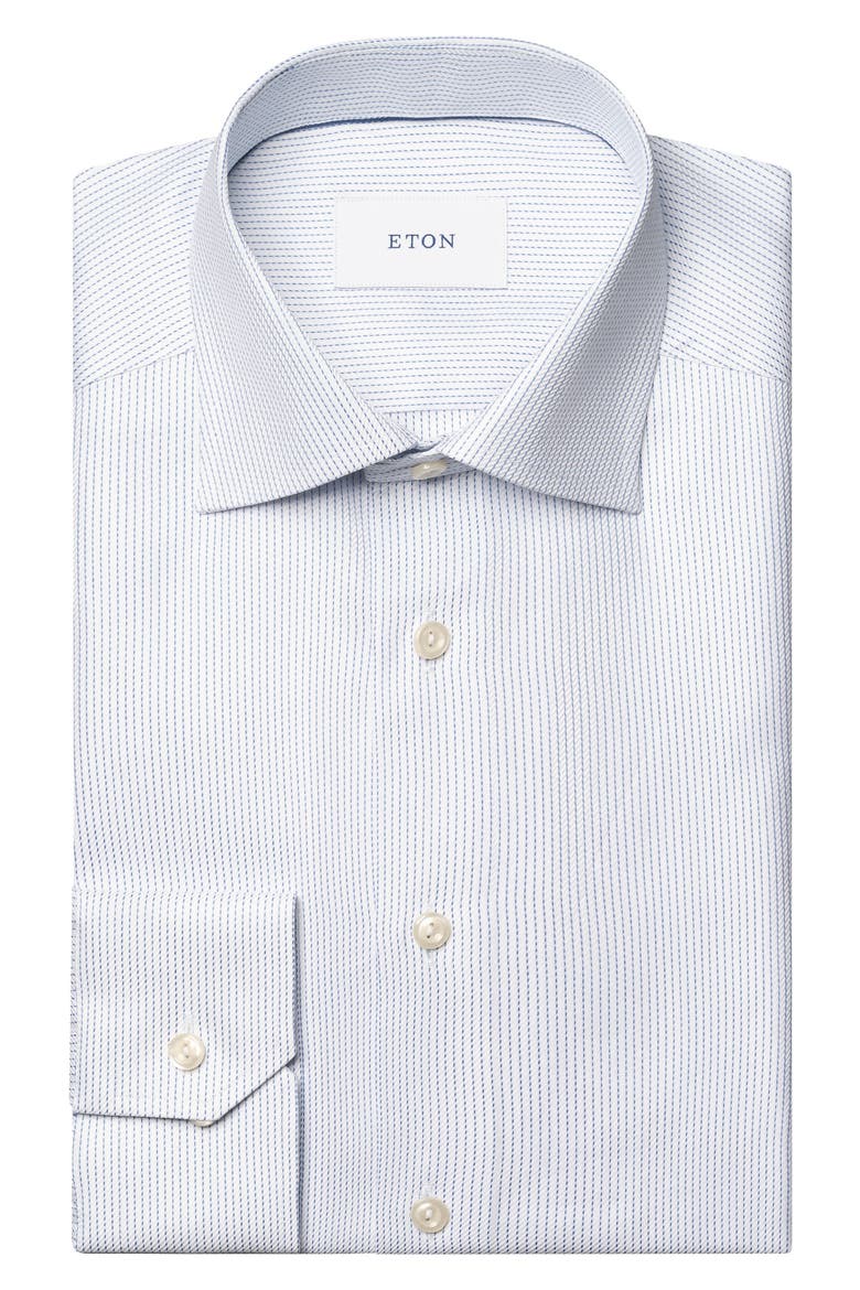 Contemporary Fit Semi Solid Dress Shirt, Alternate, color, LIGHT BLUE