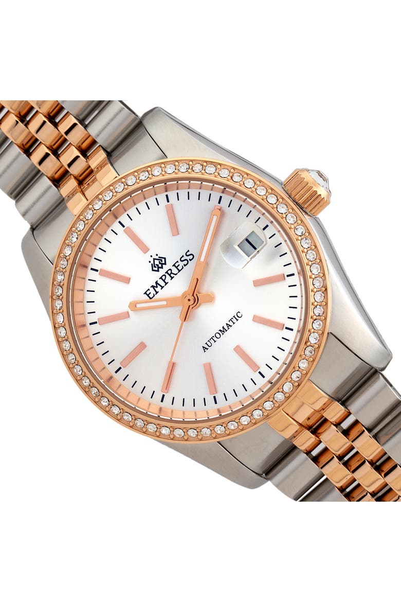 Constance Automatic Bracelet Watch with Date, Alternate, color, Metallic Rust/Copper