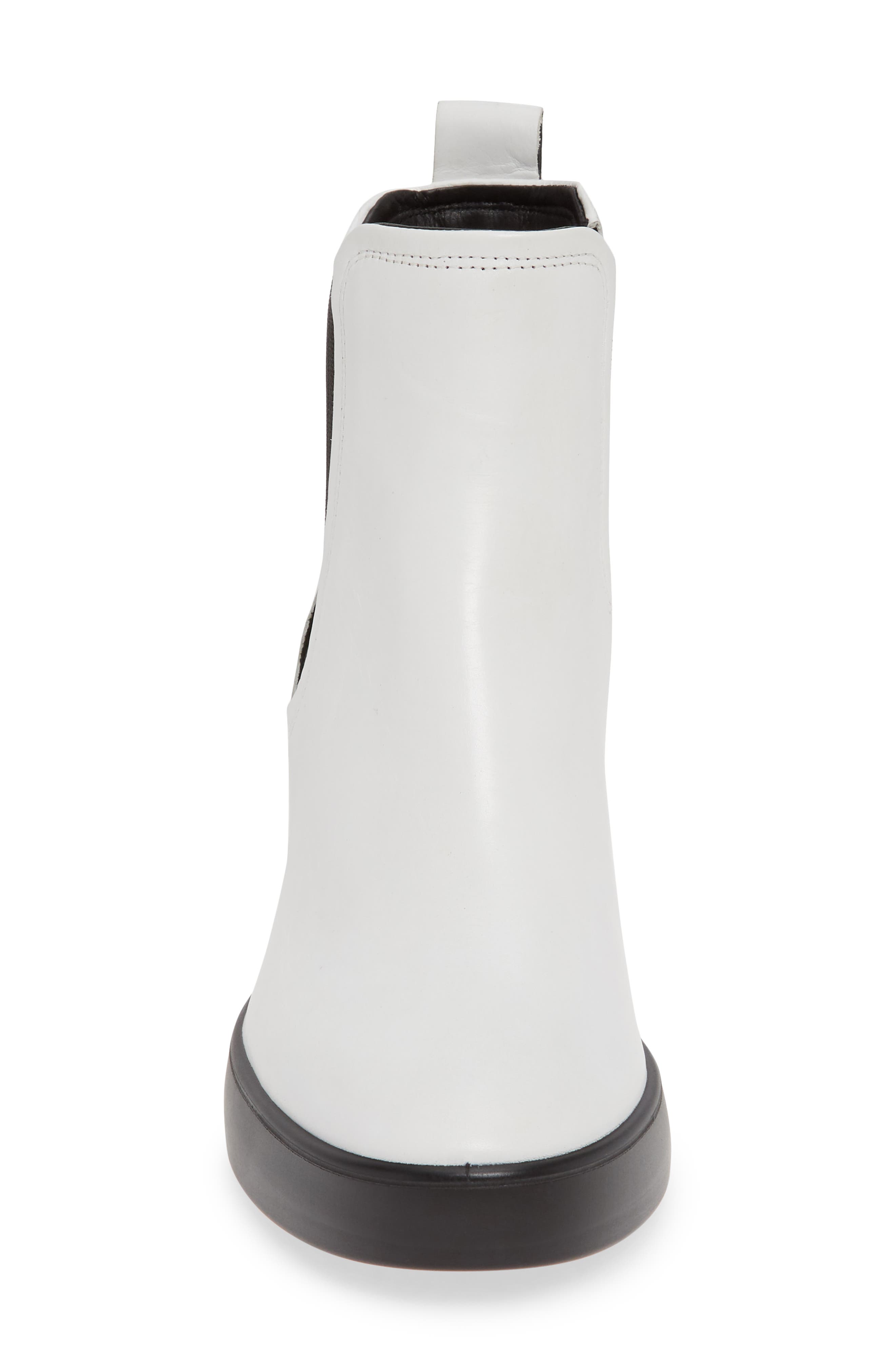 Shape Motion 55 Chelsea Boot, Alternate, color, BRIGHT WHITE LEATHER