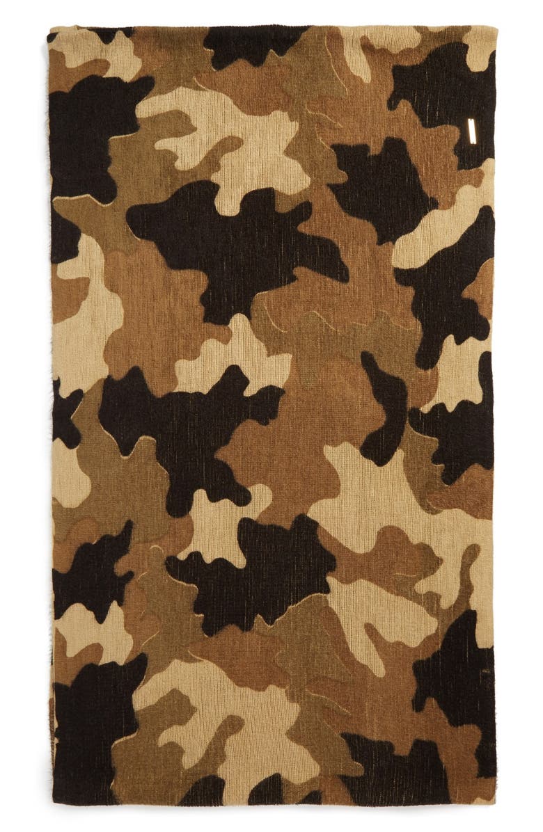 MICHAEL Michael Kors 'Kala Camouflage' Infinity Scarf, Alternate, color, 