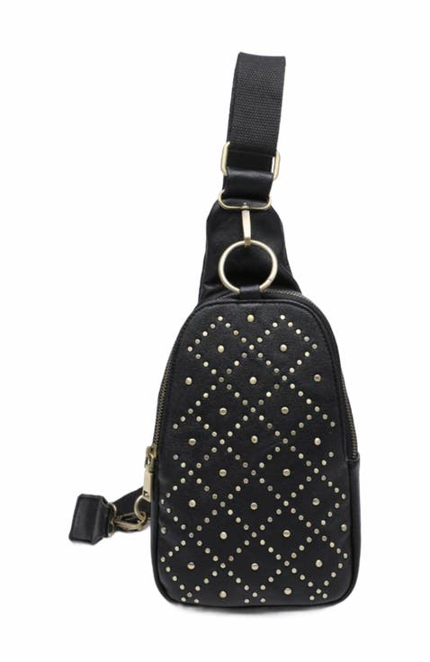 Regina Studded Sling Backpack