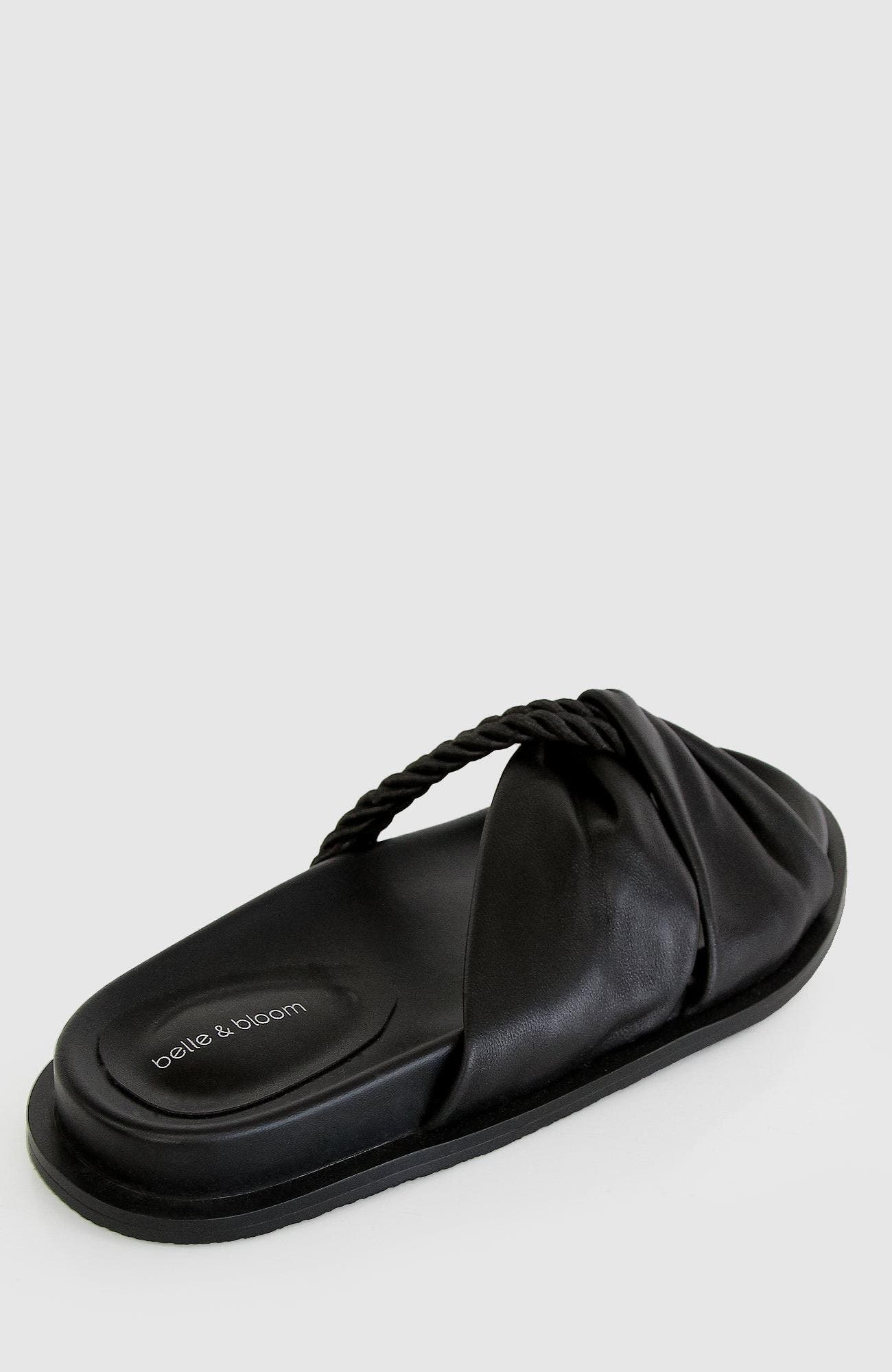 Belle & Bloom Whitehaven Slide, Alternate, color, Black